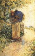 Camille Pissarro, Back hay farmer
